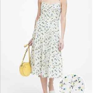 Lemon floral dress